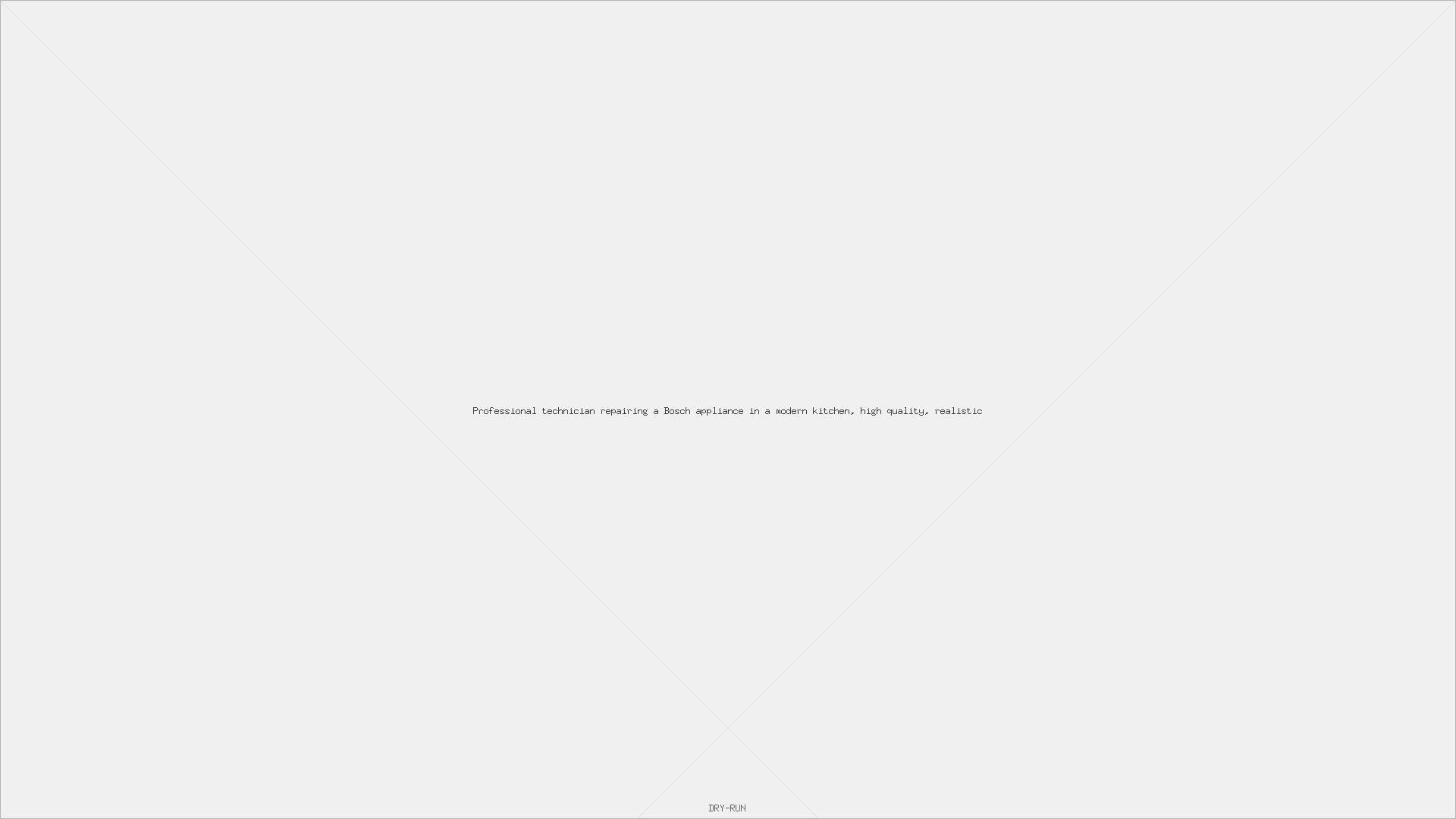 Bosch Appliance Repair Technician